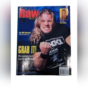 WWE Raw Magazine Featuring Chris Jericho(2001)- With Pullouts